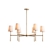 Varenne Round Chandelier - Lamp Copper