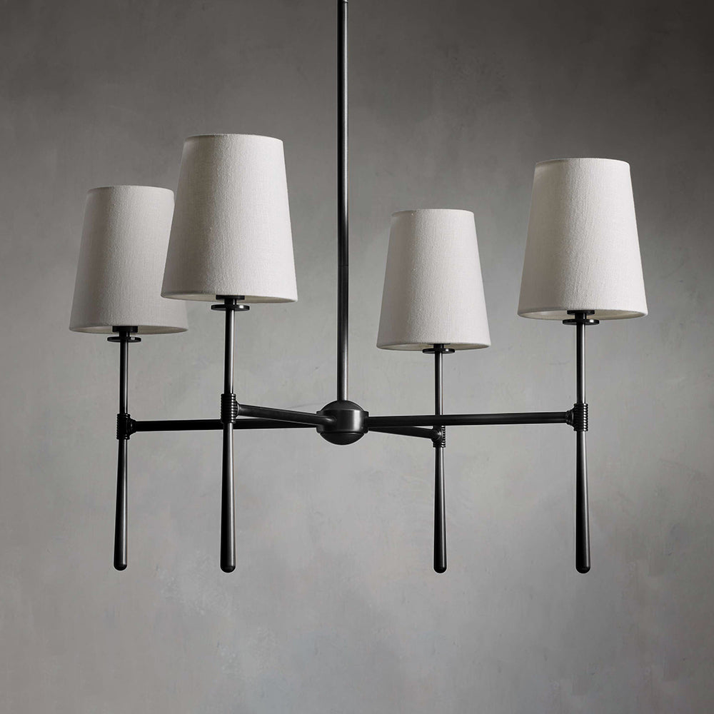 Varenne Round Chandelier - Lamp Copper