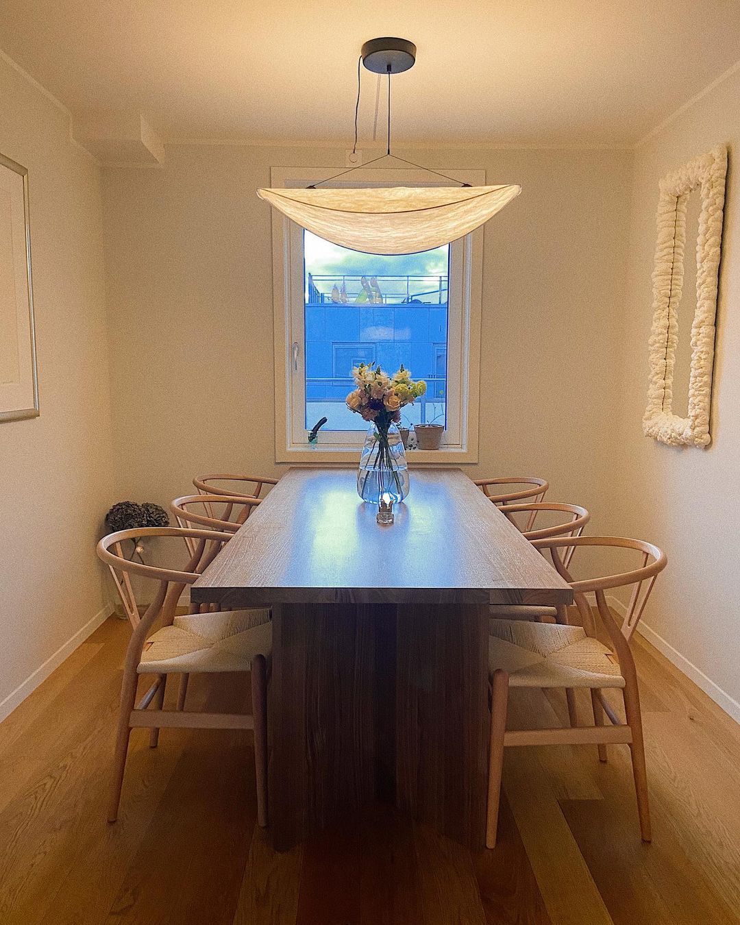 Elsolir Modern Minimalist Paper Pendant Lamp - Lamp Copper