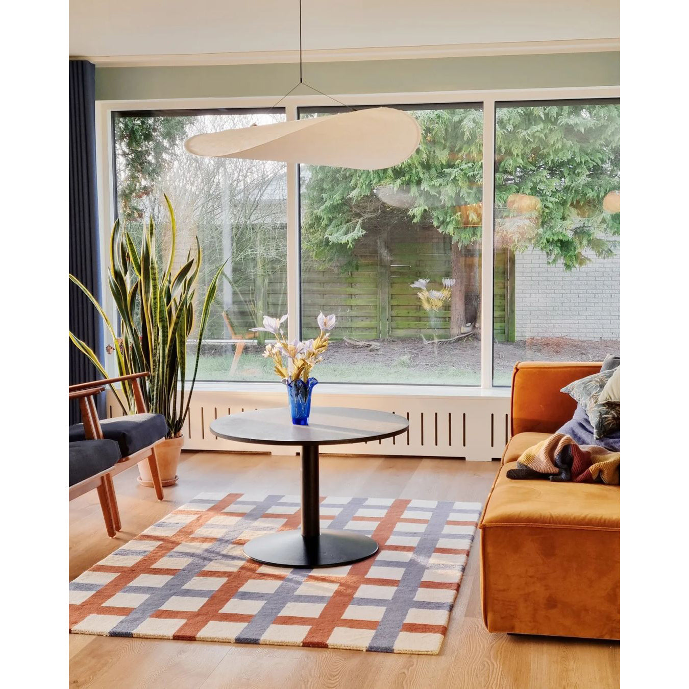 Elsolir Modern Minimalist Paper Pendant Lamp - Lamp Copper