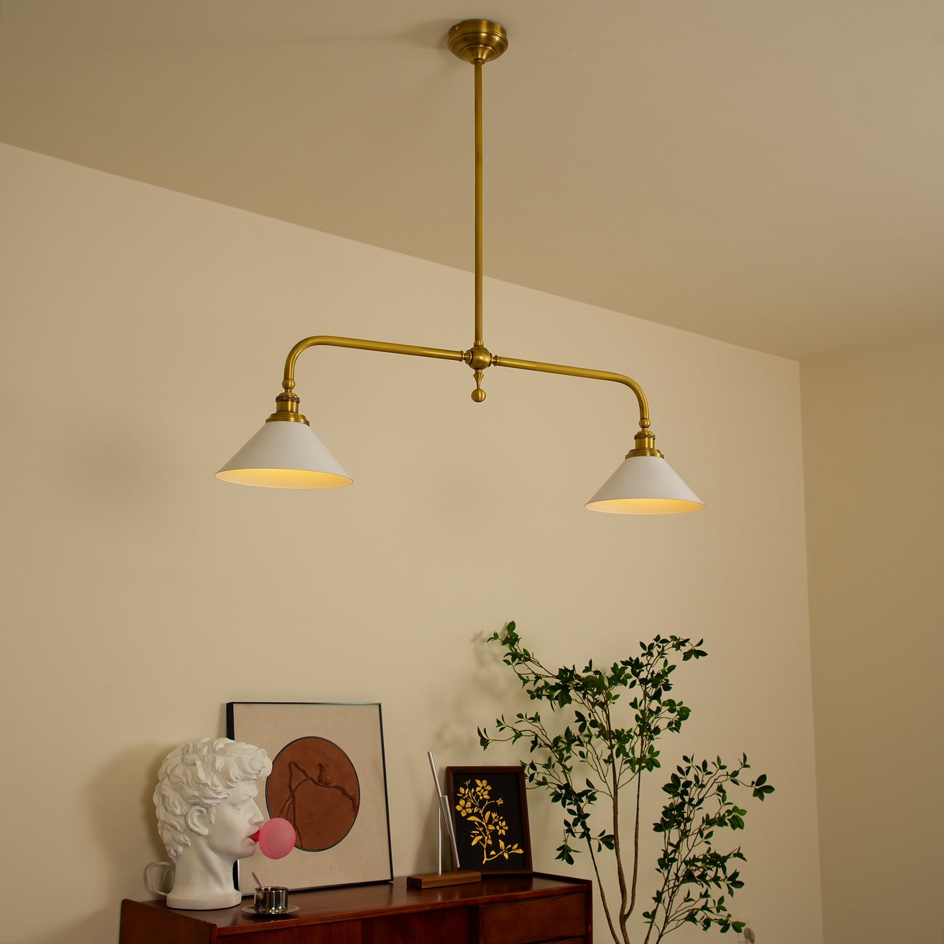 Vallence Pendant Light - Lamp Copper