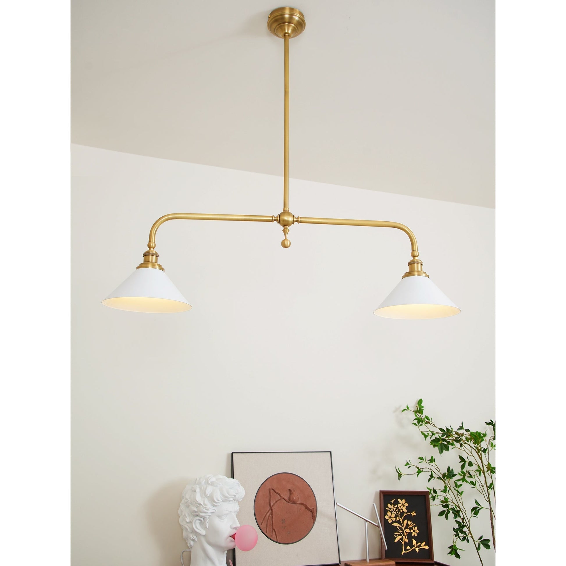 Vallence Pendant Light - Lamp Copper