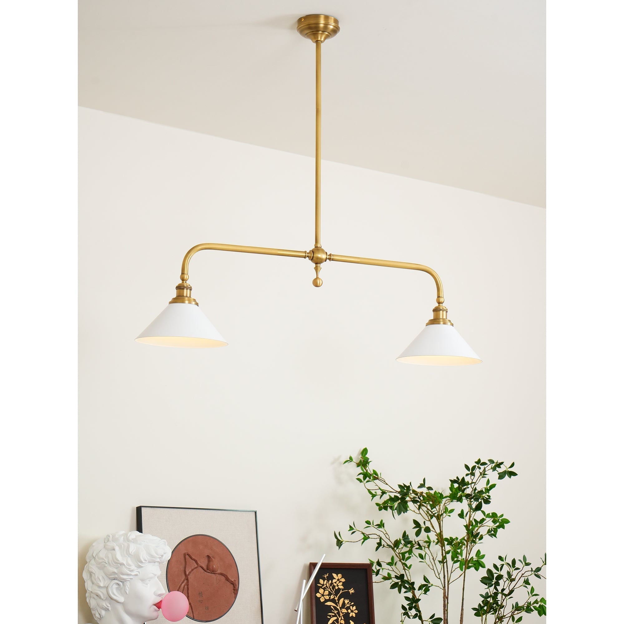 Vallence Pendant Light - Lamp Copper