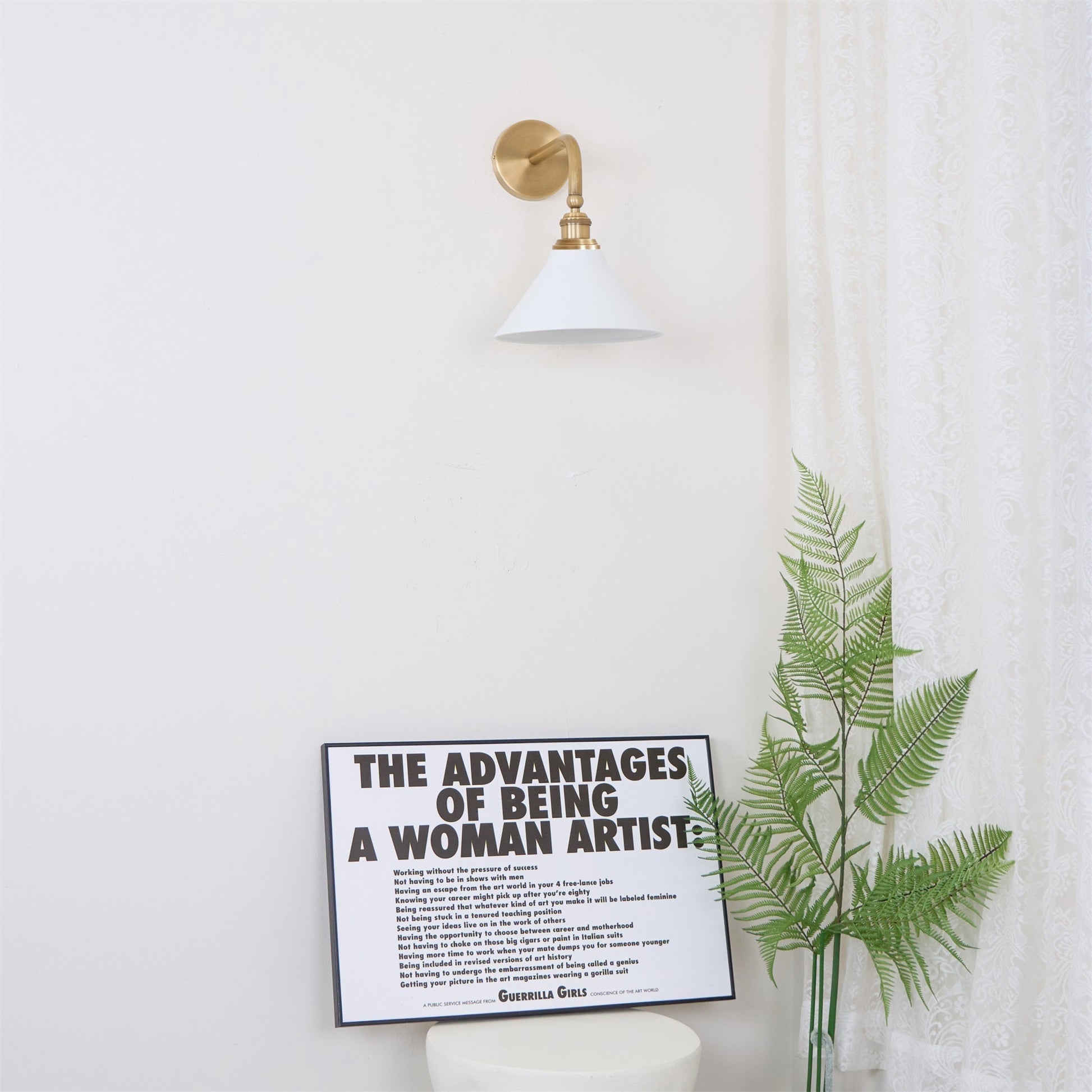 Zomareth Modern Minimalist Ceramics Wall Lamp - Lamp Copper