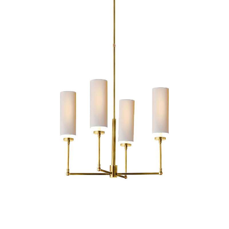 Eraeiel Postmodern Luxury Brass Fabric Chandelier - Lamp Copper