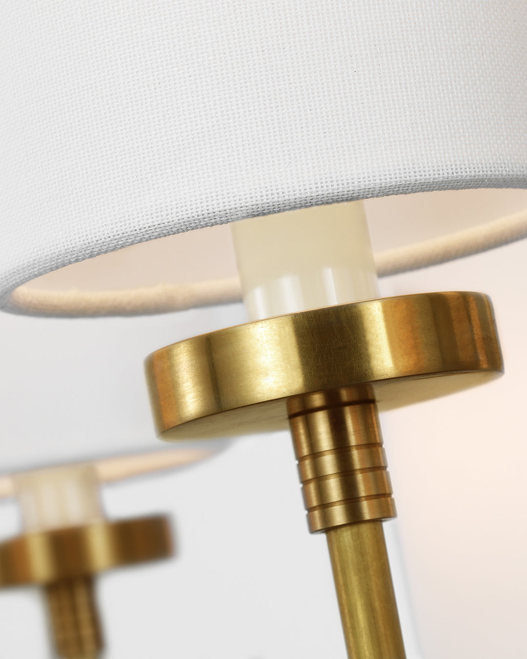 Eraeiel Postmodern Luxury Brass Fabric Chandelier - Lamp Copper