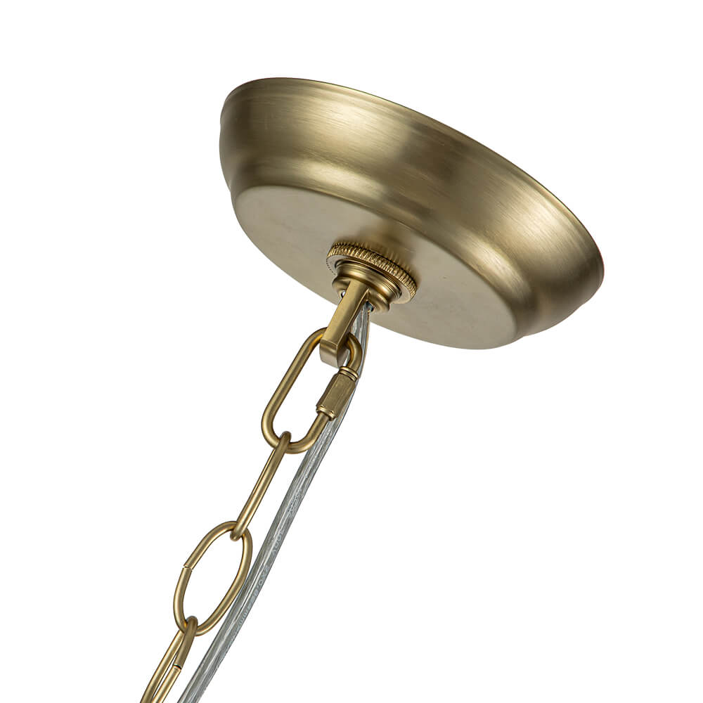 Stellia Bubble Art Brass Chandelier - Lamp Copper