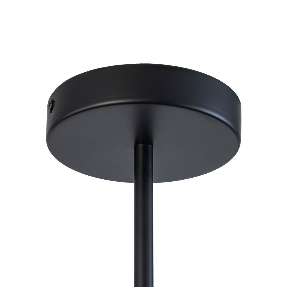 Aevuvox Glam Ribbed Globe Textured Cluster Glass Chandelier - Lamp Copper